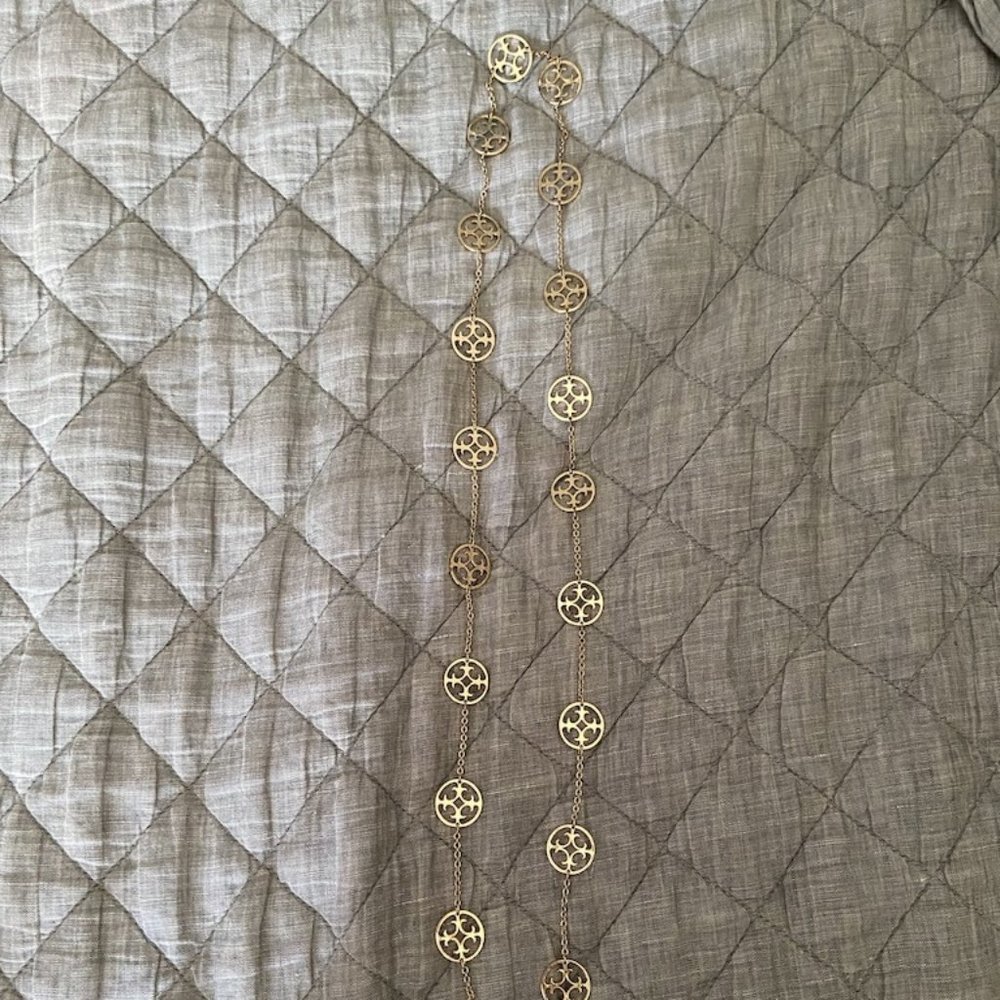 Gold Medallion Necklace